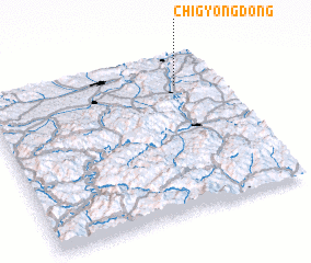 3d view of Chigyŏng-dong