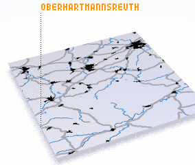 3d view of Oberhartmannsreuth