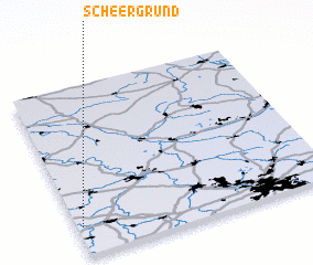 3d view of Scheergrund