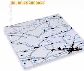 3d view of Kolonie Naundorf