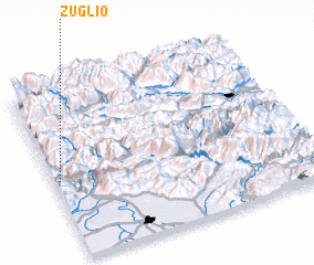 3d view of Zuglio