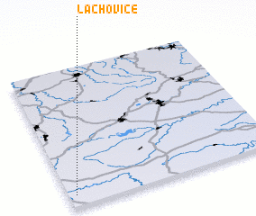 3d view of Lachovice