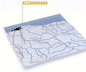 3d view of Az Zamāmiqah