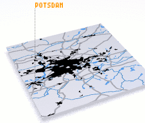 3d view of Potsdam