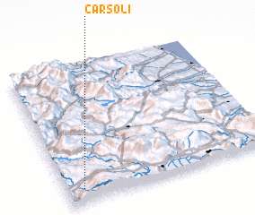 3d view of Carsoli