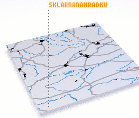 3d view of Sklárna na Hrádku