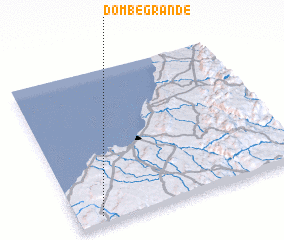 3d view of Dombe Grande
