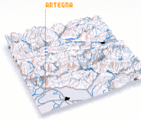 3d view of Artegna