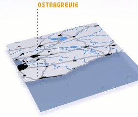 3d view of Östra Grevie