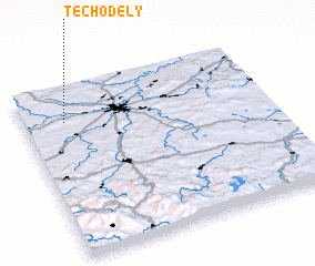 3d view of Těchoděly