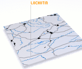 3d view of Lochotín