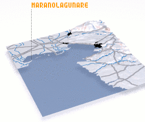 3d view of Marano Lagunare