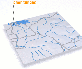 3d view of Abong Mbang