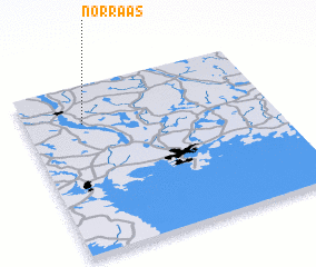 3d view of Norra Ås