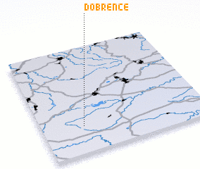 3d view of Dobřence