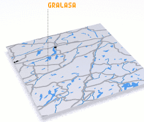 3d view of Grälåsa