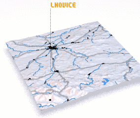 3d view of Lhovice