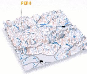3d view of Penk