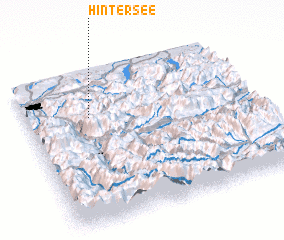 3d view of Hintersee