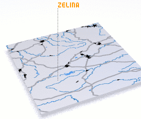 3d view of Želina