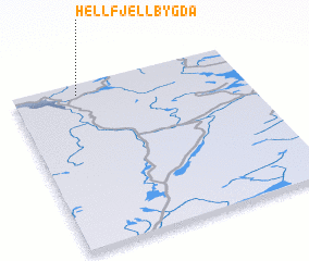 3d view of Hellfjellbygda