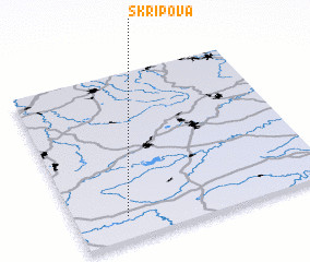 3d view of Skřipová