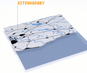 3d view of Östra Karaby