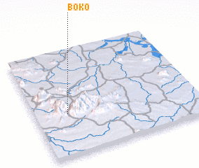 3d view of Boko