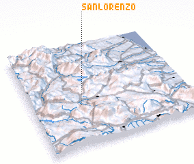 3d view of San Lorenzo