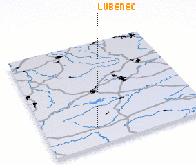 3d view of Lubenec