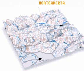 3d view of Monteaperta