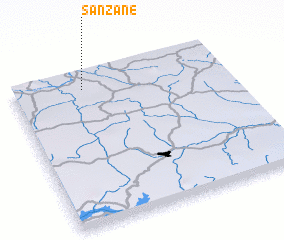 3d view of Sanzane