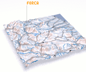 3d view of Forca