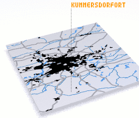 3d view of Kummersdorf Ort