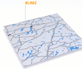 3d view of Älmås