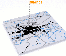 3d view of Südende