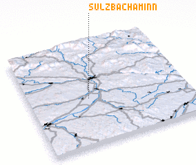 3d view of Sulzbach am Inn