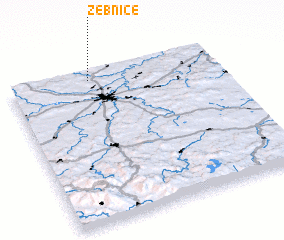 3d view of Žebnice