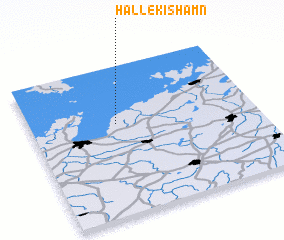 3d view of Hällekishamn