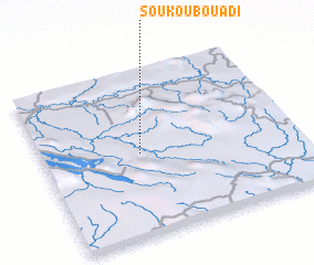 3d view of Soukou-Bouadi