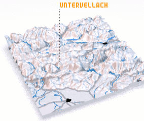 3d view of Untervellach