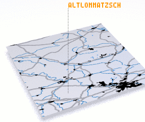 3d view of Altlommatzsch