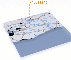 3d view of Hällestad