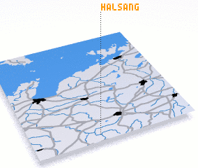 3d view of Halsäng