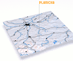 3d view of Plánička