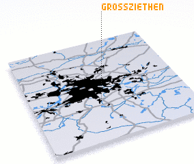 3d view of Großziethen