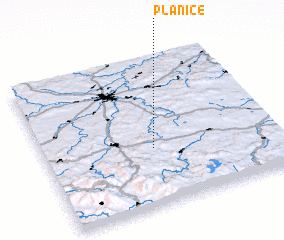 3d view of Plánice