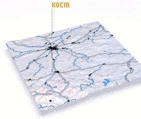 3d view of Kočín