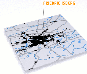 3d view of Friedrichsberg