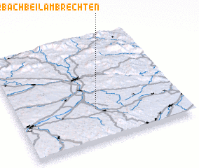 3d view of Ellerbach bei Lambrechten